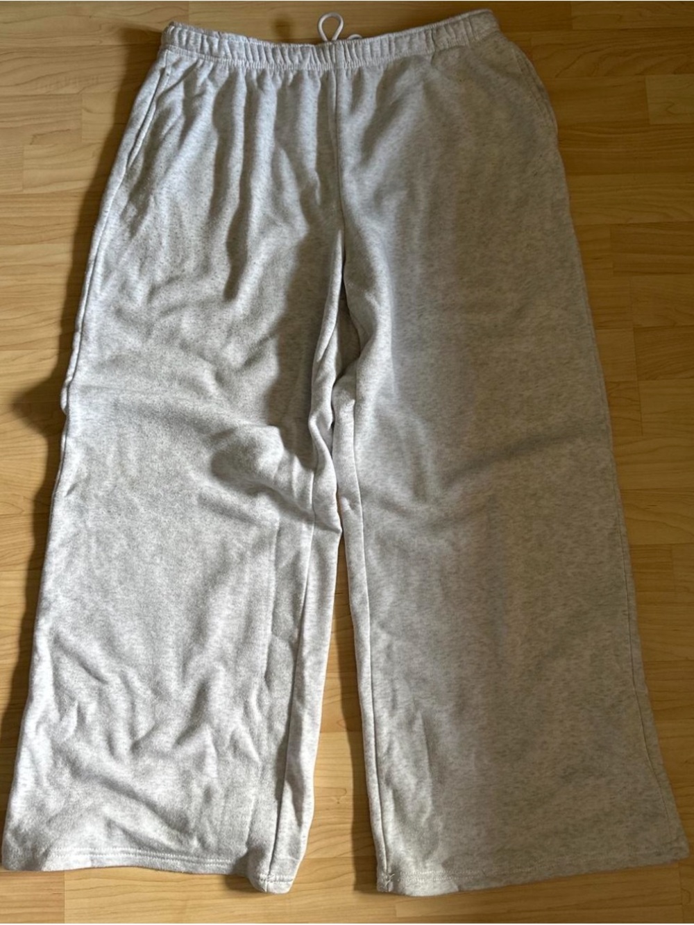 Men's Gray Fleece Sweat Joggers — Comfortable Everyday Lounge Pants